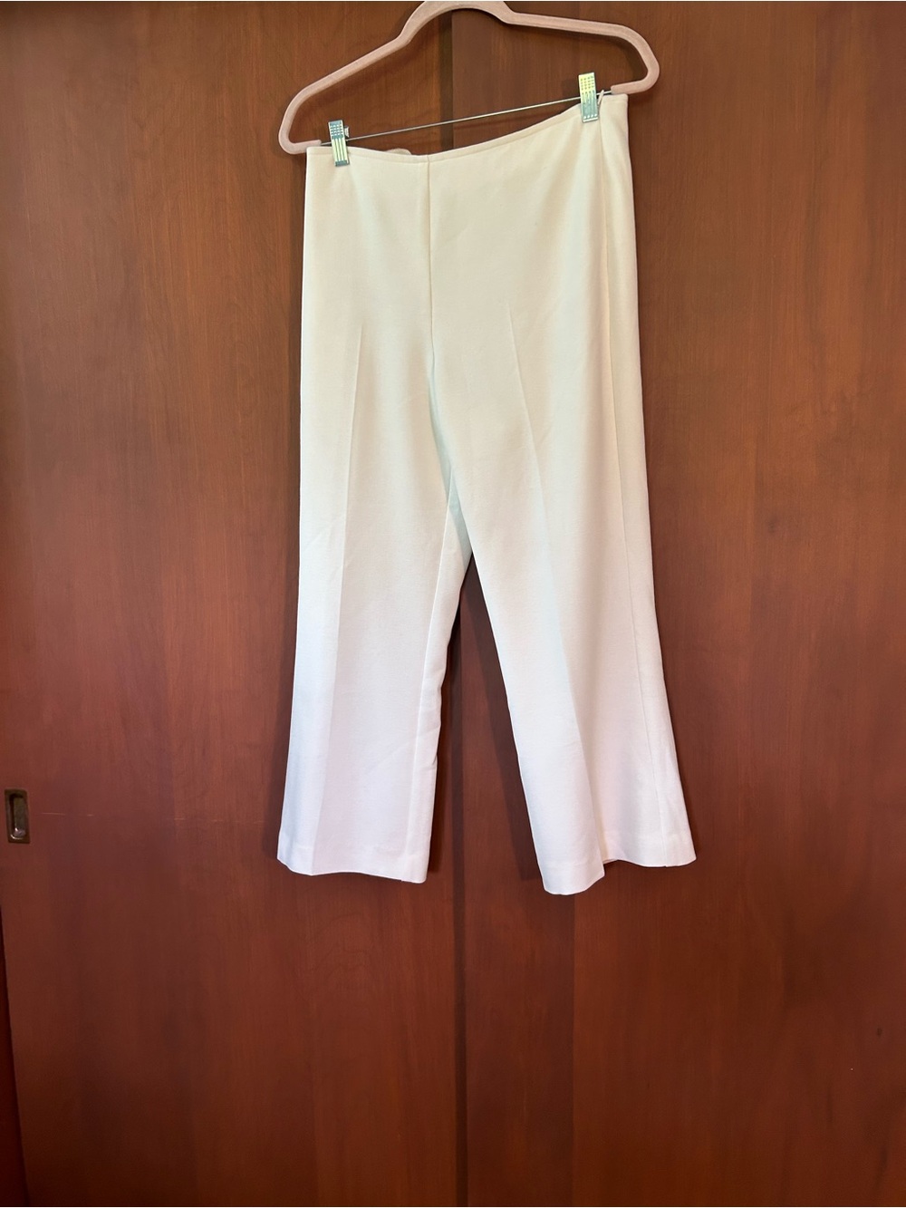 Trina Turk White ankle length pants